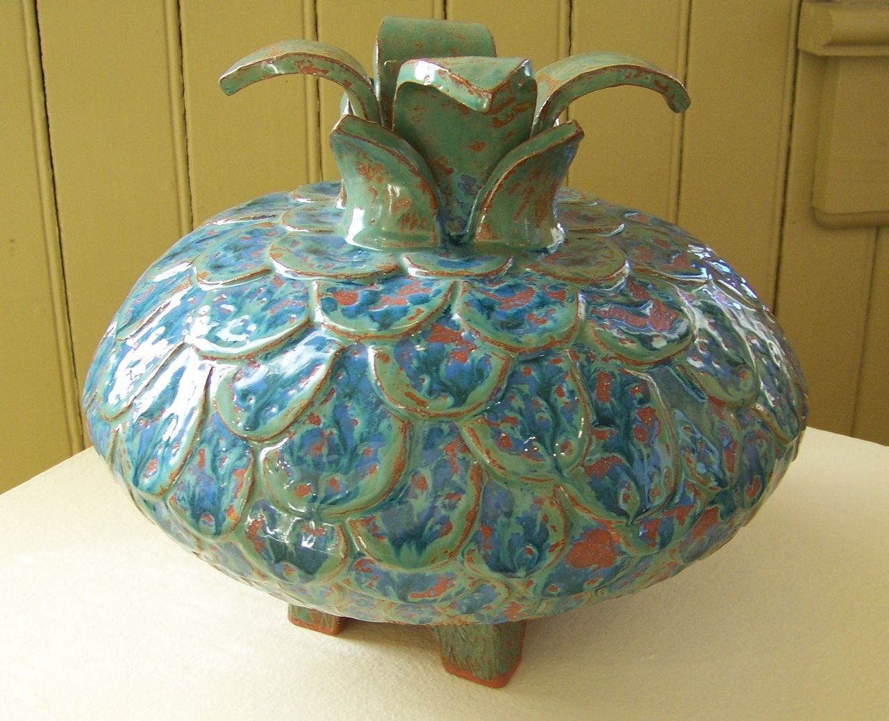 Stinson blue vase